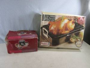 lot 271 image: (A-1) Extra Large Non-Stick Turkey ...