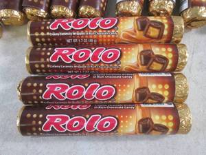 lot 291 image: (B-3) 20 Rolls of Rolo Candy Past D...