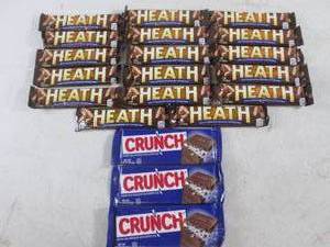 lot 294 image: (B-3) 17 Heath and 3 Crunch Candy B...