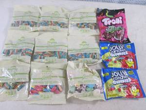 lot 303 image: (B-3) 12 Assorted Bag Gummy Candy P...