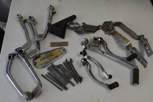 Lot of assorted vintage motorcycle ...
