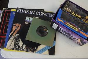 Lot of Elvis memorabilia
