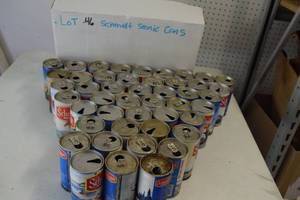 Lot of mainly Schmidt collector beer cans