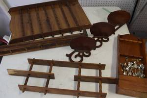 Wood wall displays and some treasur...