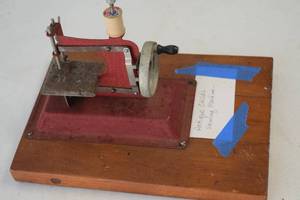 Antique childs sewing machine...