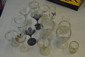 Lot of vintage and collector glassw...