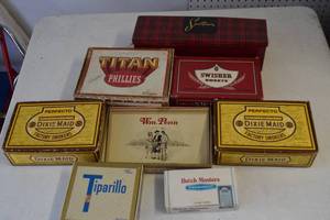Vintage cigar boxes...