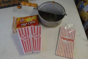 Popcorn lot...