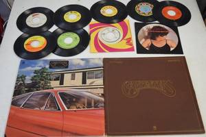 Lot of 45 records and Carpenters al...