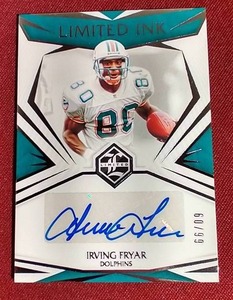 lot 49 image: Irving Fryan Autograph Card - #d99