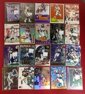 lot 67 image: (20) Randy Moss Cards