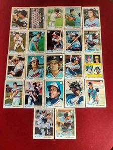 lot 87 image: 1978 Topps Minnesota Twins Team Set