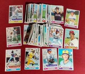 lot 95 image: (81) 1979 Topps Baseball Cards - Several HOFersStars