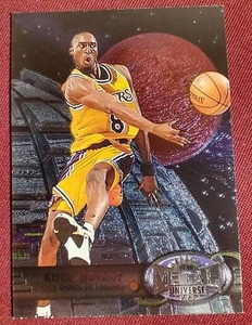 lot 105 image: 1997-98 Metal Universe Kobe Bryant Card