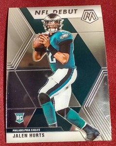 lot 131 image: 2020 Mosaic Jalen Hurts Rookie Card
