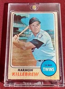 lot 175 image: 1968 Topps Harmon Killebrew Card