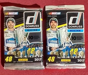 lot 180 image: (2) Unopened 2017 Donruss NASCAR Packs