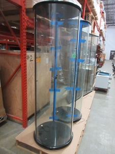 lot 104 image: CONTEMPORARY, ROUND, LIGHT UP CURIO