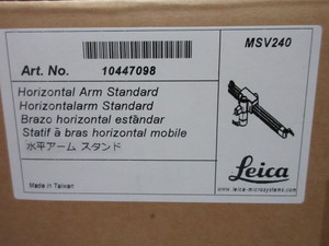 lot 109 image: LEICA STANDARD MICROSCOPE  STAND - NEW