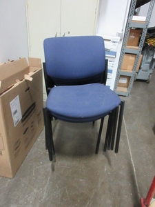 lot 155 image: FREELANCE STACKER CHAIRS BY SIT ON IT