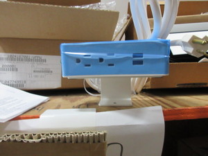 lot 162 image: STEELCASE, CLAMP  RAIL MOUNT POWER, DATA AND CHARGING OUTLETS