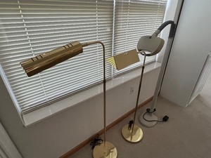 lot 36 image: Set of Three Floor Lamps
