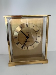 lot 98 image: Set of Two Clocks Including Waterford