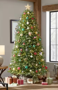 lot 13 image: 7.5 ft. Jackson Noble LED Pre-Lit Artificial Christmas Tree Model # W14N0202 UPC Code # 030539040963