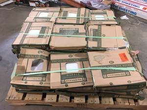 40 Boxes of  MSI Greecian White 12 in. x 12 in. Polished Marble Floor and Wall Tile (5 sq. ft.Case) Customer Returns See Pictures
