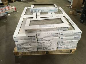 30 Boxes of Marazzi Stonehollow Smoky Taupe 12 in. x 24 in. Glazed Porcelain Floor and Wall Tile (15.6 sq. ft.  case)  Customer Returns See Pictures