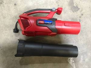 Toro PowerJet F700 140 MPH 725 CFM 12 Amp Electric Handheld Leaf Blower  Customer Returns See Pictures