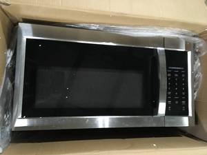 Vissani 1.7 cu. ft. 1000-Watt Over the Range Microwave in Stainless Steel  Customer Returns See Pictures