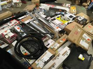 Lot of Plumbing and  Hardware Items  Various Models and Conditions Customer Returns See Pictures