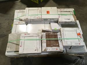 Lot of Assorted Mixed Ceramic Flooring Various Models and Conditions  Customer Returns See Pictures