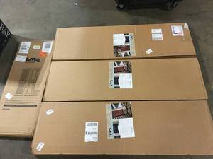 Lot of Mixed Assorted Window Shutters and Closet Door Various Models and Conditions  Customer Returns See Pictures