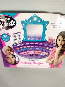 lot 202 image: New Cra-Z-Art Shimmer n Sparkle Real Ultimate Make Up Real Makeup Designer Kit