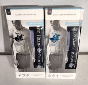 lot 210 image: New Beverly Hills Mens Knit Boxers Size Medium