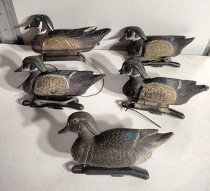 lot 241 image: Set of 5 Duck Decoys