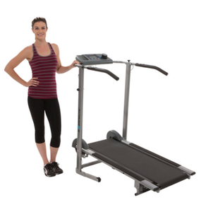 lot 69 image: New Exerpeutic 100 XL High Capacity Magnetic Resistance Manual Treadmill