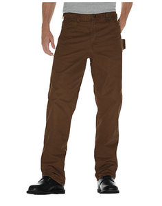 lot 91 image: NEW Dickies Mens Relaxed-Fit Sanded-Duck Carpenter Jean Size 30x32
