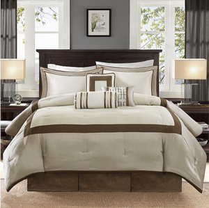 lot 97 image: 7 Piece Madison Park Beverly Comforter Set