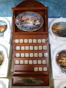 lot 63 image: Bradford Exchange Calendar Collector Plates