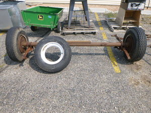 lot 136 image: Trailer House Axel