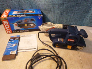 lot 178 image: Ryobi 3 X 18 Belt Sander