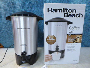 lot 182 image: Hamilton Beach Coffee Urn
