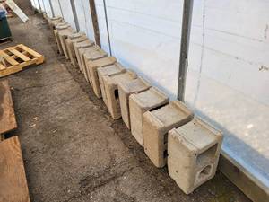 lot 45 image: (28) Concrete Cinder Blocks