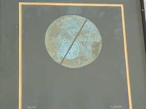 lot 130 image: Framed Print T. Haan