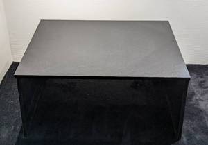 lot 79 image: Large Black AccentCoffee Table