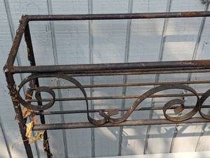 lot 91 image: Decorative Iron Plant Stand