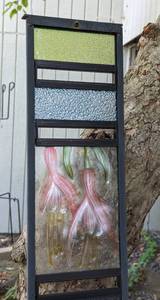 lot 101 image: Outdoor Stained Glass Garden Decor